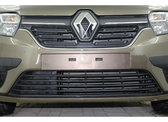 Защита радиатора - RENAULT LOGAN 2018-2024г.в. (II рестайлинг) Защита радиатора - RENAULT LOGAN 2018-2024г.в. (II рестайлинг)