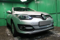 Защита радиатора - RENAULT MEGANE 2014-2016г.в. (III рестайлинг-2) Защита радиатора - RENAULT MEGANE 2014-2016г.в. (III рестайлинг-2)