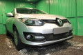 Защита радиатора - RENAULT MEGANE 2014-2016г.в. (III рестайлинг-2) Защита радиатора - RENAULT MEGANE 2014-2016г.в. (III рестайлинг-2)