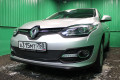 Защита радиатора - RENAULT MEGANE 2014-2016г.в. (III рестайлинг-2) Защита радиатора - RENAULT MEGANE 2014-2016г.в. (III рестайлинг-2)