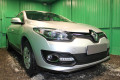 Защита радиатора - RENAULT MEGANE 2014-2016г.в. (III рестайлинг-2) Защита радиатора - RENAULT MEGANE 2014-2016г.в. (III рестайлинг-2)