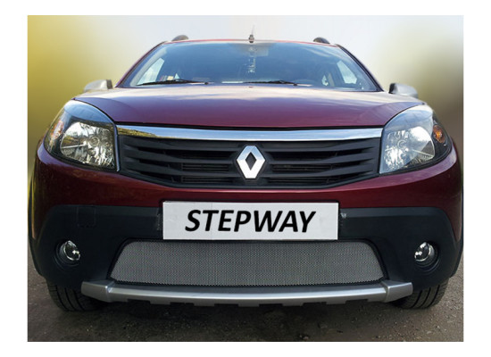 Защита радиатора - RENAULT SANDERO STEPWAY 2010-2014г.в. (I) Защита радиатора - RENAULT SANDERO STEPWAY 2010-2014г.в. (I)
