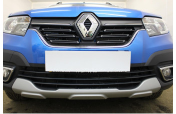 Защита радиатора - RENAULT SANDERO STEPWAY 2018-2022г.в. (II рестайлинг) 