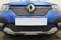 Защита радиатора - RENAULT SANDERO STEPWAY 2018-2022г.в. (II рестайлинг) Защита радиатора - RENAULT SANDERO STEPWAY 2018-2022г.в. (II рестайлинг)