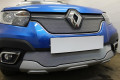 Защита радиатора - RENAULT SANDERO STEPWAY 2018-2022г.в. (II рестайлинг) Защита радиатора - RENAULT SANDERO STEPWAY 2018-2022г.в. (II рестайлинг)