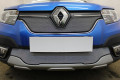 Защита радиатора - RENAULT SANDERO STEPWAY 2018-2022г.в. (II рестайлинг) Защита радиатора - RENAULT SANDERO STEPWAY 2018-2022г.в. (II рестайлинг)