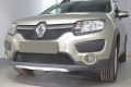 Защита радиатора - RENAULT SANDERO STEPWAY 2014-2018г.в. (II) Защита радиатора - RENAULT SANDERO STEPWAY 2014-2018г.в. (II)