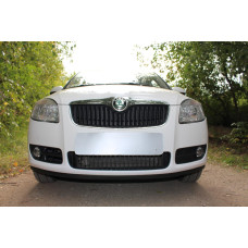 Защита радиатора - SKODA FABIA 2007-2010г.в. (II) 