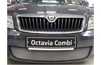 Защита радиатора - SKODA OCTAVIA A5 2008-2013г.в. (II рестайлинг)
