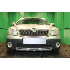 Защита радиатора - SKODA OCTAVIA А5 SCOUT 2004-2008г.в. (II) 