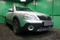Защита радиатора - SKODA OCTAVIA А5 SCOUT 2004-2008г.в. (II) Защита радиатора - SKODA OCTAVIA А5 SCOUT 2004-2008г.в. (II)