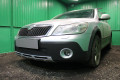 Защита радиатора - SKODA OCTAVIA А5 SCOUT 2004-2008г.в. (II) Защита радиатора - SKODA OCTAVIA А5 SCOUT 2004-2008г.в. (II)