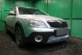 Защита радиатора - SKODA OCTAVIA А5 SCOUT 2004-2008г.в. (II) Защита радиатора - SKODA OCTAVIA А5 SCOUT 2004-2008г.в. (II)
