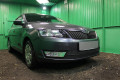 Защита радиатора - SKODA RAPID 2012-2017г.в. (I) Защита радиатора - SKODA RAPID 2012-2017г.в. (I)
