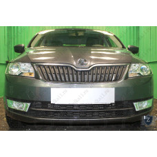 Защита радиатора - SKODA RAPID 2012-2017г.в. (I)