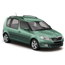 Защита радиатора - SKODA ROOMSTER 2010-2015г.в. (I рестайлинг) 