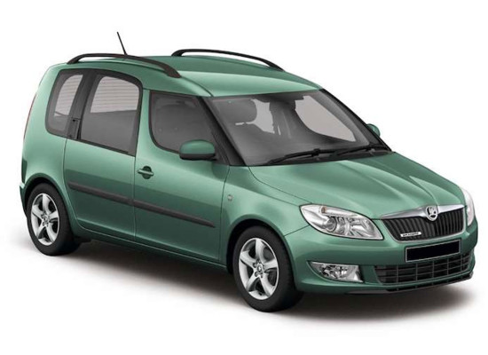 Защита радиатора - SKODA ROOMSTER 2010-2015г.в. (I рестайлинг) 