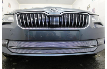 Защита радиатора - SKODA SUPERB 2015-2019г.в. (III)