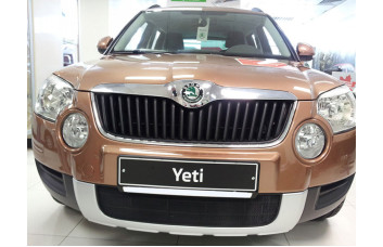 Защита радиатора - SKODA YETI 2009-2014г.в. (I) 