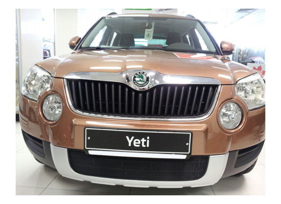 Защита радиатора - SKODA YETI 2009-2014г.в. (I) Защита радиатора - SKODA YETI 2009-2014г.в. (I)