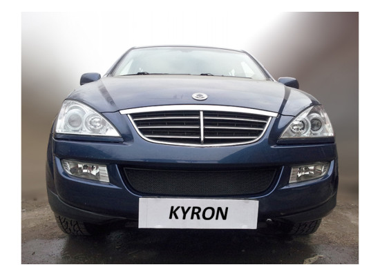 Защита радиатора - SSANGYONG KYRON 2007-2015г.в. (I рестайлинг) Защита радиатора - SSANGYONG KYRON 2007-2015г.в. (I рестайлинг)