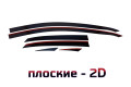 2D Дефлектор окон - KIA CEED 2018-2024г.в. (III, III рестайлинг) - Хэтчбек