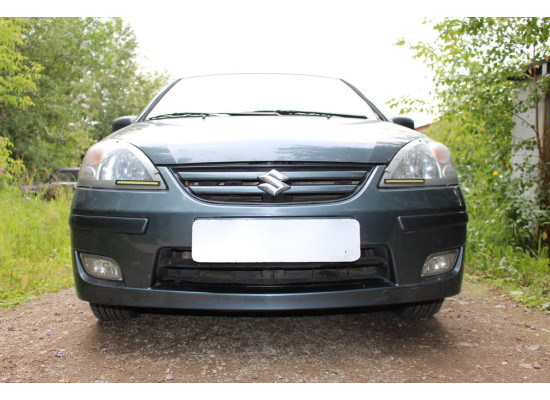 Защита радиатора - SUZUKI LIANA 2004-2008г.в. (I рестайлинг) Защита радиатора - SUZUKI LIANA 2004-2008г.в. (I рестайлинг)
