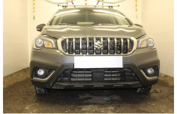 Защита радиатора - SUZUKI SX4 2016-2024г.в. (II рестайлинг) S-Cross