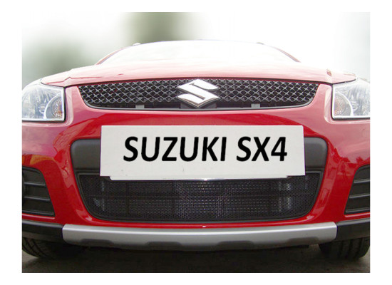 Защита радиатора - SUZUKI SX4 2009-2014г.в. (I рестайлинг) Защита радиатора - SUZUKI SX4 2009-2014г.в. (I рестайлинг)