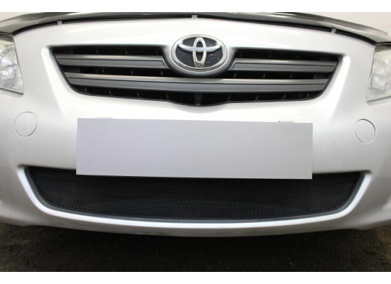 Защита радиатора - TOYOTA COROLLA (E140, E150) 2006-2010г.в. (X) Защита радиатора - TOYOTA COROLLA (E140, E150) 2006-2010г.в. (X)