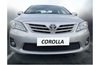 Защита радиатора - TOYOTA COROLLA 2010-2013г.в. (X рестайлинг)