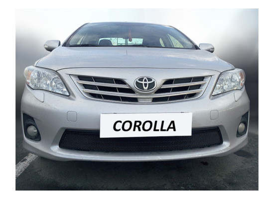Защита радиатора - TOYOTA COROLLA 2010-2013г.в. (X рестайлинг) Защита радиатора - TOYOTA COROLLA 2010-2013г.в. (X рестайлинг)