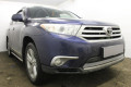Защита радиатора - TOYOTA HIGHLANDER (U40) 2010-2013г.в. (II рестайлинг) Защита радиатора - TOYOTA HIGHLANDER (U40) 2010-2013г.в. (II рестайлинг)
