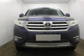 Защита радиатора - TOYOTA HIGHLANDER (U40) 2010-2013г.в. (II рестайлинг) Защита радиатора - TOYOTA HIGHLANDER (U40) 2010-2013г.в. (II рестайлинг)