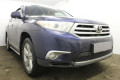 Защита радиатора - TOYOTA HIGHLANDER (U40) 2010-2013г.в. (II рестайлинг) Защита радиатора - TOYOTA HIGHLANDER (U40) 2010-2013г.в. (II рестайлинг)