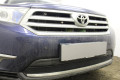 Защита радиатора - TOYOTA HIGHLANDER (U40) 2010-2013г.в. (II рестайлинг) Защита радиатора - TOYOTA HIGHLANDER (U40) 2010-2013г.в. (II рестайлинг)