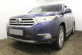 Защита радиатора - TOYOTA HIGHLANDER (U40) 2010-2013г.в. (II рестайлинг) Защита радиатора - TOYOTA HIGHLANDER (U40) 2010-2013г.в. (II рестайлинг)