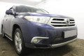 Защита радиатора - TOYOTA HIGHLANDER (U40) 2010-2013г.в. (II рестайлинг) Защита радиатора - TOYOTA HIGHLANDER (U40) 2010-2013г.в. (II рестайлинг)