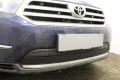 Защита радиатора - TOYOTA HIGHLANDER (U40) 2010-2013г.в. (II рестайлинг) Защита радиатора - TOYOTA HIGHLANDER (U40) 2010-2013г.в. (II рестайлинг)