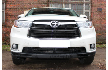 Защита радиатора - TOYOTA HIGHLANDER (U50) 2013-2016г.в. (III) 