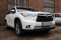 Защита радиатора - TOYOTA HIGHLANDER (U50) 2013-2016г.в. (III) Защита радиатора - TOYOTA HIGHLANDER (U50) 2013-2016г.в. (III)