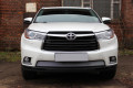 Защита радиатора - TOYOTA HIGHLANDER (U50) 2013-2016г.в. (III) Защита радиатора - TOYOTA HIGHLANDER (U50) 2013-2016г.в. (III)