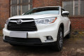 Защита радиатора - TOYOTA HIGHLANDER (U50) 2013-2016г.в. (III) Защита радиатора - TOYOTA HIGHLANDER (U50) 2013-2016г.в. (III)