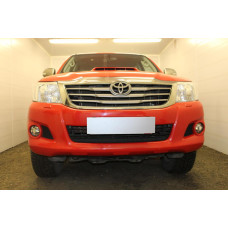 Защита радиатора - TOYOTA HILUX 2011-2015г.в. (VII рестайлинг)