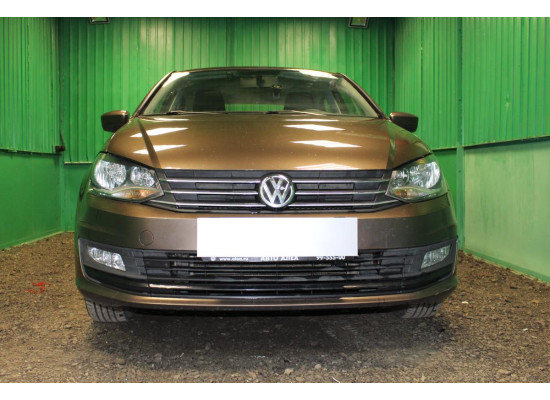Защита радиатора - VOLKSWAGEN POLO 2015-2020г.в. (V рестайлинг) 