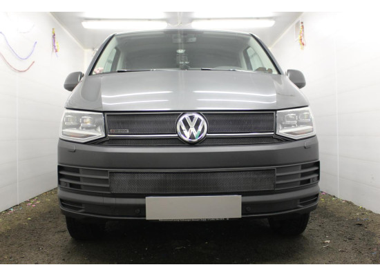 Защита радиатора - VOLKSWAGEN CARAVELLE (T6 TrendLine) 2015-2019г.в. (VI) Защита радиатора - VOLKSWAGEN CARAVELLE (T6 TrendLine) 2015-2019г.в. (VI)