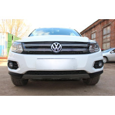 Защита радиатора -  VOLKSWAGEN TIGUAN (Track & Field) 2011-2016г.в. (I рестайлинг) 