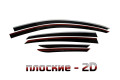2D Дефлектор окон - KIA OPTIMA 2010-2016г.в. (III, III рестайлинг)