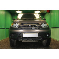 Защита радиатора - УАЗ ПАТРИОТ 2014-2016г.в. (I рестайлинг-2)