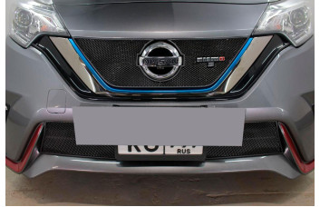 Защита радиатора - NISSAN NOTE (NISMO S) 2016-2020г.в. (II рестайлинг)